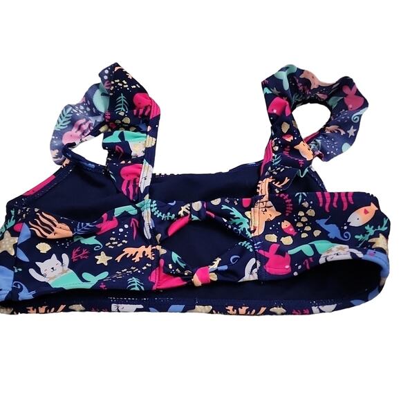 Cat & Jack Bikini Top, Girls Large - Picture 4 of 7